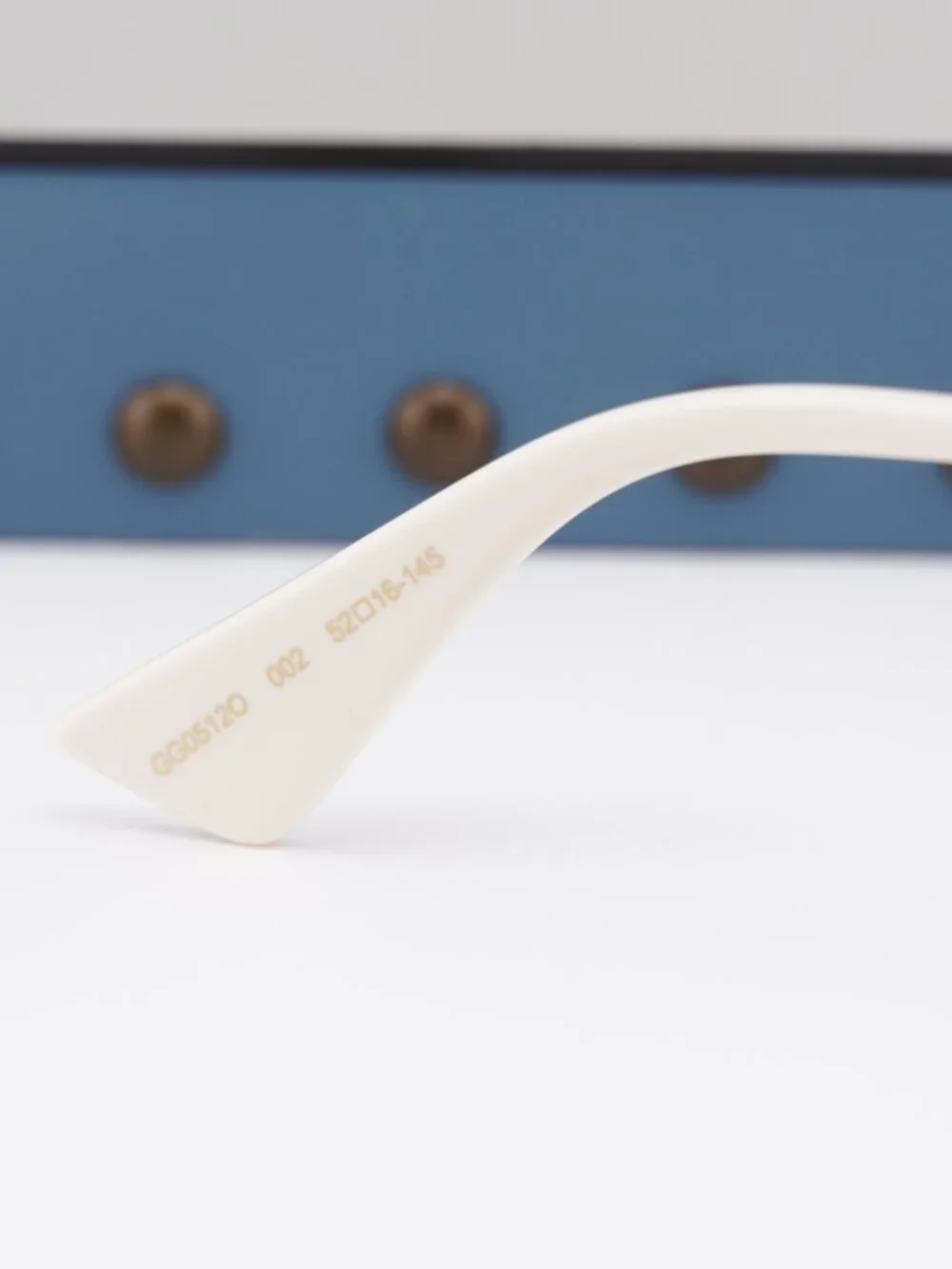 Gucci GG0512O 002 Square Eyeglasses - Havana / Gold 52mm